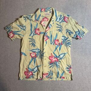 Vintage Generation One Hawaiian Shirt Mens Small  Floral Rayon Tropical Romania